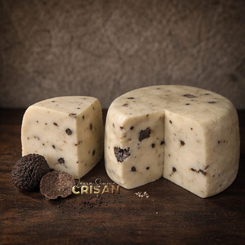 🧀 CACIOTTA CU FUNGHI & TARTUFO