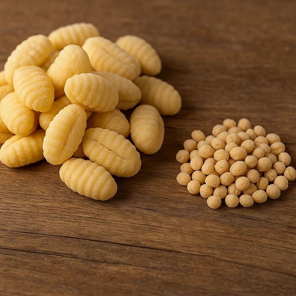 Gnocchi proaspeți din cartofi