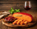 Cașcaval Gouda cu Pesto Rosso