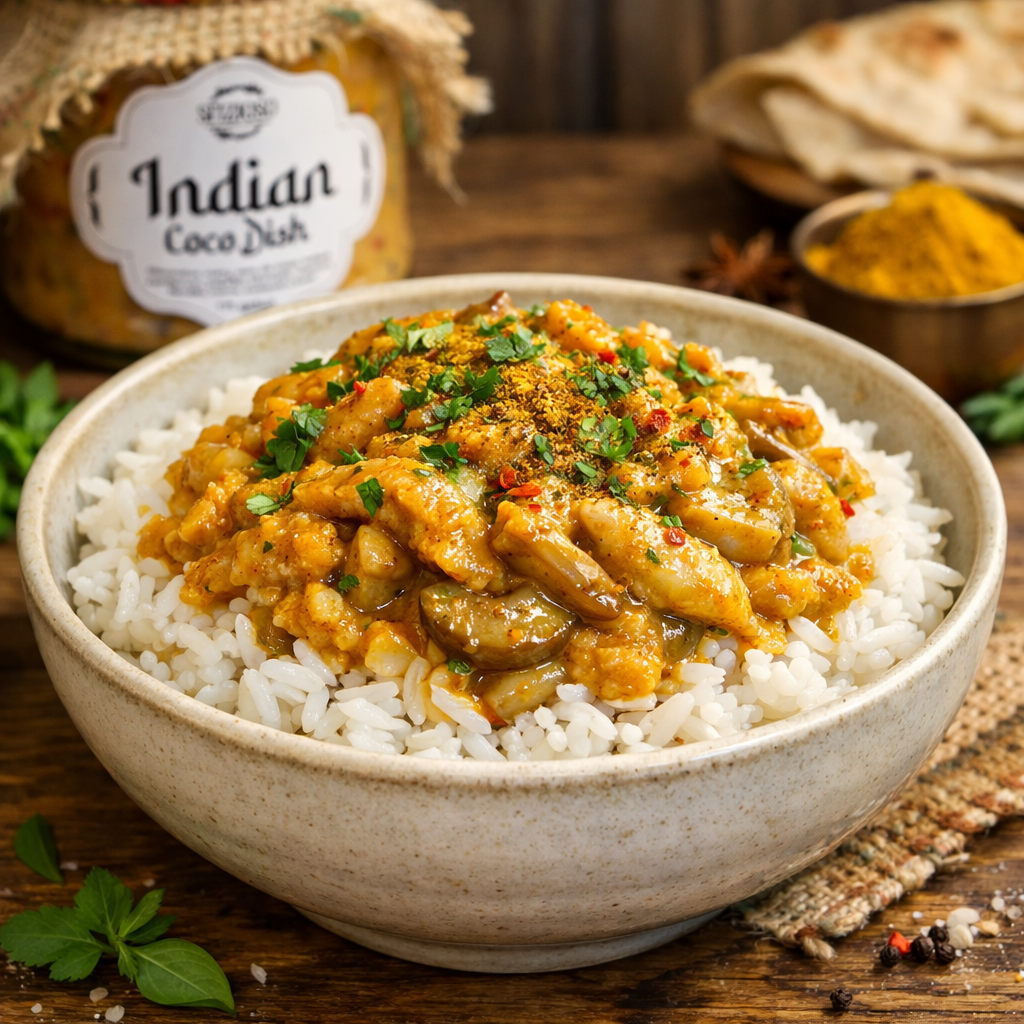 Indian Coco Dish