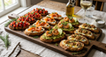 Mozaic Mediteraneean Bruchetta