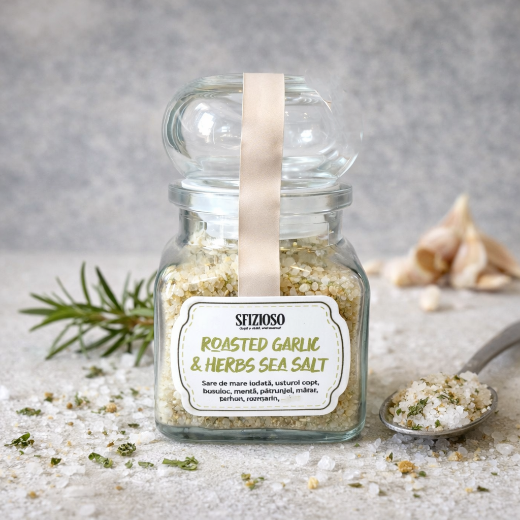 Roasted Garlic & Herbs Sea Salt